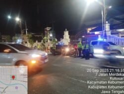 Polres Kebumen Intensifkan Patroli Cipta Kondisi, Sasar Objek Vital dan Lokasi Rawan Kejahatan