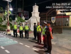 Pastikan Warga Bisa Istirahat dengan Nyaman, Polres Kebumen Gelar Patroli Cipta Kondisi Jaga Kondusivitas Wilayah 