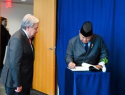 Pertemuan Bilateral Presiden Prabowo dan Sekjen PBB Bahas Sinergi Atasi Tantangan Global