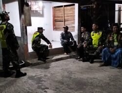 Koramil 15/Andong Gelar Patroli Malam Jaga Kondusifitas Wilayah