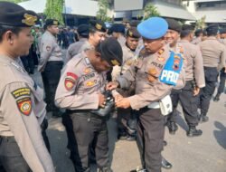 Polres Kendal Laksanakan Apel Pengecekan Kesiap Siagaan POH Kontijensi