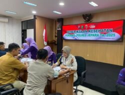 Polres Jepara Gelar Rikkes Berkala, Jaga Kesehatan Personel Untuk Pelayanan Prima