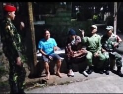 Patroli Malam Jaga Kamtibmas, Koramil Klego Bersama Linmas dan Kokam Tingkatkan Keamanan Desa Bade 