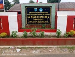 Pembangunan Sarana Sekolah di SDN 2 Banjar Diduga Tak Sesuai Spek, Pekerja Tak Gunakan Alat Pelindung Kerja