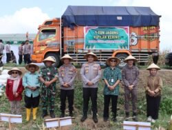 Polres Jepara Gelar Panen Raya Jagung Kuartal III di Desa Dorang, Dukung Program Ketahanan Pangan Nasional