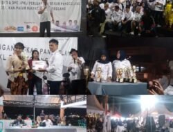 Penutupan Bazar DPD dan DPC Asosiasi Pedagang Kaki Lima Indonesia(Apkli) Perjuangan Kabupaten Pandeglang