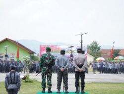 Apel Pam Swakarsa Dan Silaturahmi Satlinmas Banyumas Tahun 2025 Berlangsung Khidmat