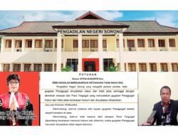 Putusan Bersejarah! Majelis Hakim Tolak Gugatan PT. BJA dalam Kasus ‘Tipu-tipu Abunawas’ di PN Sorong