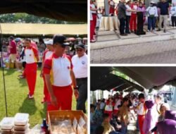 Ribuan Warga Serbu Pasar Murah HUT ke-80 TNI di Serpong