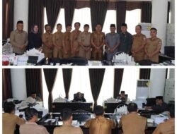 DPRD Pesisir Barat Gelar Hearing Komisi I Bersama Para Peratin se-Kecamatan Way Krui