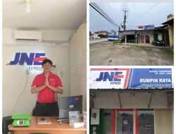 Terobosan Baru JNE Bangun Sales Counter di wilayah Rumpin