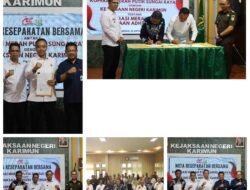 Penandatanganan Nota Kesepahaman Antara Kejaksaan Negeri Karimun Dan Koperasi Merah Putih Sungai Raya