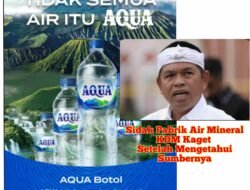 Dedi Mulyadi Kaget Setelah Mengetahui Sumber Air Mineral dari Sumur Bor Bukan Pegunungan