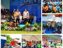 Pimpin Apel Ojol di Jatim, Kapolri Pastikan Komitmen Bermitra Jaga Kamtibmas Kondusif