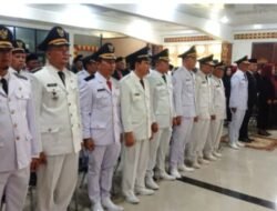 Mutasi Besar- Besaran! Wabup Lampung Utara Lantik 122 Pejabat