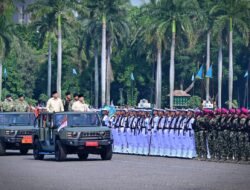 Pangdam IV/Diponegoro Ikuti Upacara Peringatan HUT ke-80 TNI di Monas