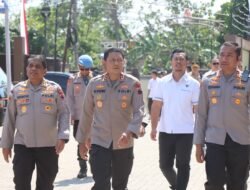 Kapolda Jateng Melakukan Peninjaun Gudang Ketahanan Pangan Polri di Boyolali
