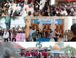 HUT Kabupaten Serang ke-499 Diwarnai Aksi Mahasiswa dan Ketegangan dengan Aparat