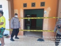 Mayat Perempuan Ditemukan Telentang Di Rumah Pensiunan Damuli Kebun, Diduga Meninggal Akibat Sakit Atau Terbentur