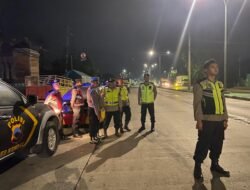 Antisipasi Balap Liar, Polres Kendal Gelar Patroli UKL dan Skala Besar