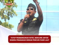 Forwatu Banten Siapkan Aksi Ribuan Massa, Dukung Langkah Polda dan Desak Penutupan PT WKC yang Diduga Curi Pasir Laut