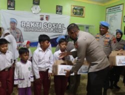 Kabid Propam Polda Jateng dan Kapolres Boyolali Gelar Pasar Murah dan Bakti Sosial di Boyolali Kota