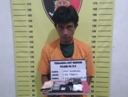 Polsek NA IX-X Amankan Seorang Pria Diduga Pengedar Sabu-Sabu