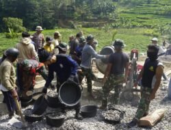 Semangat Gotong Royong Warnai TMMD Reguler ke-126 di Karanganyar