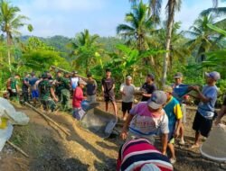 TMMD Kodim 0701/Banyumas Pererat Kebersamaan TNI dan Rakyat di Desa Cingebul