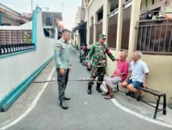 Wujudkan Wilayah Aman dan Nyaman Babinsa Tipes Sambangi Tokoh Masyarakat 