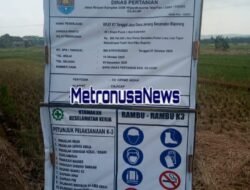 Diduga Melanggar Aturan Pekerjaan RPJIT KT Tunggal Jaya Desa Jenang Kecamatan Majenang