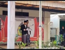 Upacara Hari Santri Nasional di Kecamatan Parung Panjang Berlangsung Khidmat dan Penuh Kebersamaan