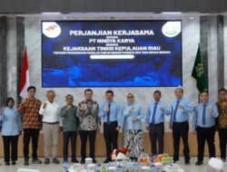 Perkuat Sinergi dan Kepastian Hukum, Kejati Kepri dan PT Nindya Karya Teken Perjanjian Kerja Sama