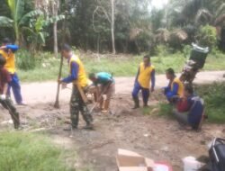 Desa Espetiga Gelar Jumat Bersih, Wujud Gotong Royong Masyarakat dan Perangkat Desa