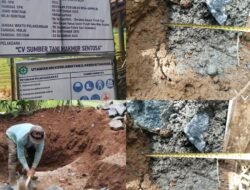 Diduga Pekerjaan Rehabilitasi D.I Ciranggon Girang Desa Pengadegan Melanggar Hukum