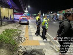 Polres Salatiga Bertindak Cepat Bubarkan Aksi Balap Liar di Jalan Sukarno Hatta Cebongan