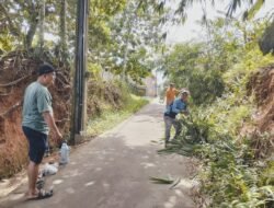 Warga Lumpang Gelar Gotong Royong Bersihkan Lingkungan