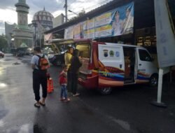 Brigadir Wibi Layani Masyarakat di Samsat Siaga Kendal Kota