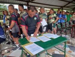 Prajurit Kodim 0716/Demak Ikuti Tes Garjas UKP di Yon Zipur 4/TK