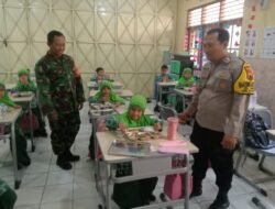 Babinsa Nusukan Dampingi Pendistribusian MBG, Dukung Generasi Sehat Menuju Indonesia Emas 2045