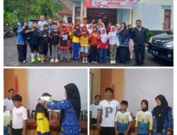 Kepala Korwil Pendidikan Pamarican Lastri,S.Pd.,M.Pd.,Melepas 18 Orang Atlet Oltrad Ke Tingkat Kabupaten Ciamis