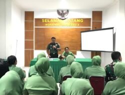 Jaga Soliditas Satuan, Dandim 0735/Surakarta Kunjungi Koramil 04/Jebres   