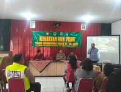 Babinsa Kepatihan kulon Dukung Percepatan Penanggulangan Gizi Buruk Untuk Pencegahan Stunting Dan Program KB di Wilayah