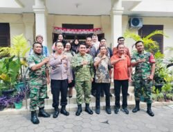 Dandim 0735/Surakarta Sambangi Perangkat Kelurahan Serengan