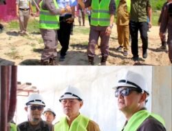 Kajati Sulteng Melakukan Peninjauan Progres Pembangunan Kantor Kajari Sigi dan Briefing Bersama Jajaran