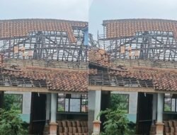 Dugaan Bangunan Hampir Roboh ,Publik Pertanyakan Dana Bos dan Komite SMKN1 Bukit Kemuning Lampung Utara