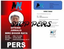 STOP PERS!!! BIRO BOGOR RAYA MEDIA METRONUSA NEWS