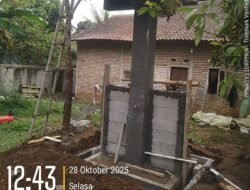 Proyek Sarana Air Bersih (SAB) di Desa Tipar Raya RT.01.RW.05.Tidak Jelas Dari Mana Sumbernya