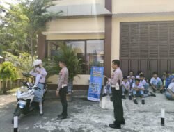 Polisi Safari SMA-SMK di Jepara Ajarkan Berkendara Aman