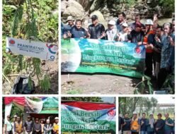 Indocement dan Masyarakat Tajur Bersinergi Tanam Pohon di Bantaran Sungai Cijere